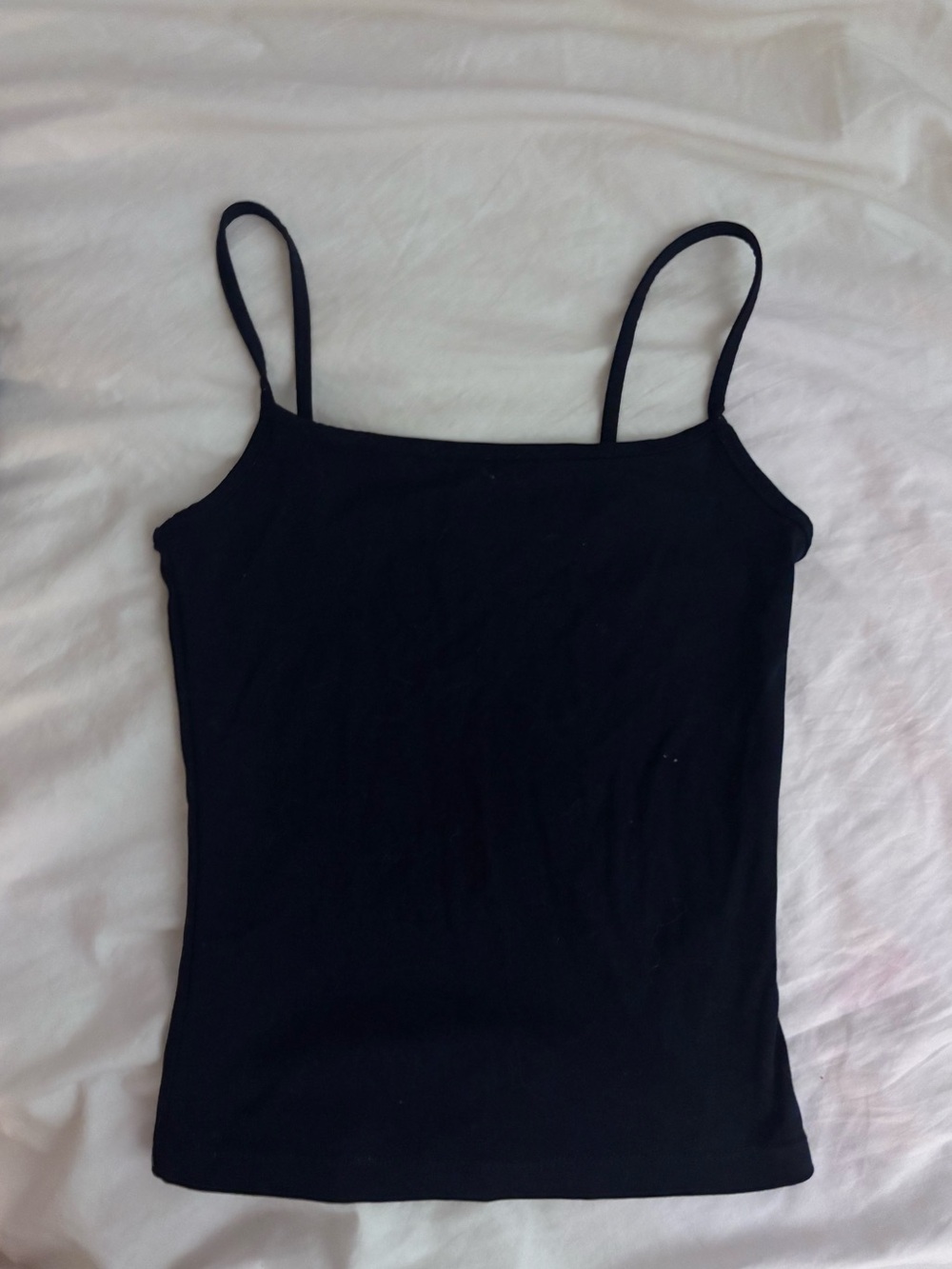Garage Navy/ Black Sleek Scoop Spaghetti Strap Cami